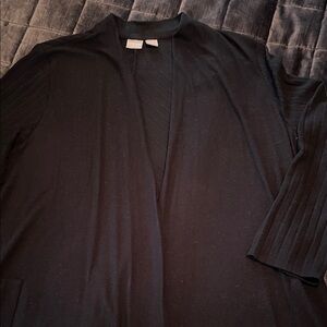 Chico's Black Cardigan Sweater